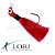 Isca artificial Jig Lori M 12 g Cor: Vermelho (xuxinha) - Imagem 1