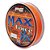 Linha multifilamento Maruri Max Force 8x 150m 0,40mm 55lb 25kg - laranja - Imagem 2
