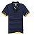 Polo Piquet Azul Marinho - Imagem 1