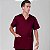 Conjunto Cirúrgico Masculino Bordô (Gabardine) - Imagem 2