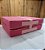 Colchão Dobrável Viés Solteiro 1,90m x 80cm x 15cm Pink Rosa Rei do Futon - Imagem 1