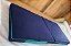 Colchão Solteiro Dobrável Confortável Azul Marinho Rei do Futon - Imagem 5