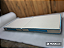 Dobrável sob medida  em espuma maciça Solteiro Confortável Bege Azul Claro Rei do Futon - Imagem 2