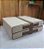 Colchão Dobrável para Nicho 1,70m x 85cm x 12cm Bege Marrom Rei do Futon - Imagem 1