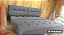 Sofá Cama Futon Tradicional Tecido Sarja Brim Grafite Rei do Futon - Imagem 3