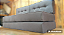 Sofá Cama Futon Tradicional Tecido Sarja Brim Grafite Rei do Futon - Imagem 1