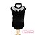 T-Shirt veludo - Preta - Imagem 1