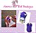 Capa Tricô Manguinha Pele - Roxo - Imagem 4