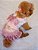 Jardineira Princess Rosa Bebe - Imagem 2