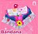 Bandana Dona Rosinha - Rosa - Imagem 1