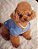 Baby Look  Azul Floral - Imagem 2