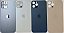 Tampa Traseira Vidro Apple Iphone 12 Pro ** Furo Maior ** - Imagem 1