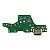 Flex Placa Conector De Carga Motorola Moto G8 Plus ( Xt2019-2 ) ** Versão M ** - Imagem 1