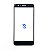 Vidro Lg K11 / K11+ ( X410 ) Sem Cola Oca Preto - Imagem 1