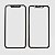 Vidro Apple Iphone Xr Preto Com Oca + Frame ( Aro ) - Imagem 1