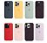 ** Kit ** Com 25 Capas Capinhas Case Aveludado Para Iphone 11 Pro - Imagem 1