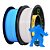 Filamento MultFila Impressora 3D PLA Luminoso Azul 1kg 1.75mm Premium - Imagem 1