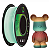 Filamento Multfila Impressora 3D Premium PLA Especial Rainbow Matte Forest 1kg 1.75mm - Imagem 1