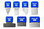 Kit de Espátulas Yaxun YX-6 Com 7 Peças - Imagem 1