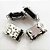 Kit com 4 Conector De Carga Lg K12 ( X420 ) - Imagem 1