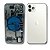 Carcaça Completa Traseira Apple Iphone 11 Pro ( A2160 / A2217 / A2215 ) - Imagem 1