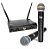 Microfone Duplo Sem Fio Profissional Uhf Dylan Dw-602max - Imagem 7