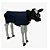 MANTA PARA BEZERROS - ANATOMICA 72CM - RIBSTOPP 600 EXTERNO POLYFILL INTERNO C/ FECHAMENTO EM VELCRO - USO ZOOTECNICO/VETERINARIO - Imagem 3