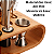 Kit Bar Aço Inox Suporte De Madeira Drinks Bartender - Imagem 3