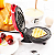 Mini Máquina De Fazer Waffles Forma Coração Elétrica 110V - Imagem 6