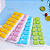 Forma de Gelo Cubo com Tampa Resistente Flexível Fundo Silicone 14 Cubos - Imagem 6