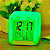 Relógio Cubo Luz LED Cores Despertador Data e Termômetro - Imagem 5