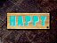Placa Decorativa - Happy - Imagem 3
