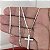 Colar Masculino Piastrine 60 cm Crucifixo - Imagem 1