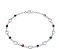 Pulseira Prata 925 Corações Coloridos com Zircônias - Imagem 1