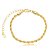 Pulseira Cordão Baiano Banho Ouro 18K - Imagem 1