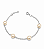 Pulseira Delicada com 4 Pérolas Branco Perolado - Imagem 1