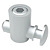 Conector Rápido de Encaixe Paralelo - Lateral p/ Perfil Base 40 - Imagem 1