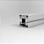 Perfil Estrutural em Alumínio 40x40 Básico T-Slot  - Canal 8mm / Perfis Cortados - Imagem 1