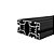 Perfil Estrutural em Alumínio 40x80 Básico T-Slot - Preto - Canal 8mm / Perfis Cortados - Imagem 1
