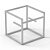 Kit Estrutural em Alumínio Cinza P/ Impressora 3D Voron Legacy - Imagem 2