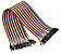Cabo Wire Jumper Fêmea x Macho 30cm - 40 fios - Imagem 1