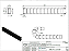 Esteira Porta Cabos 55x100x1000mm Fechada - Imagem 2