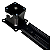 Atuador Leve de Correia com Perfil V-SLOT 20x40 Preto 1000mm - Imagem 2