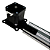 Atuador Leve de Correia com Perfil V-SLOT 20x40 Anodizado 1000mm - Imagem 4
