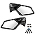 Par De Espelho Retrovisor Can Am Maverick X3 Original - Imagem 2