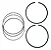Kit de Aneis de Segmento de Pistao STD Sea-Doo Produto ORIGINAL BRP 420890385 - Imagem 1