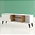 Suporte para TV plimor  branco com Imbuia - Imagem 3