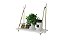 Preteleira decorativa suspensa por cordas de sisal - Imagem 3