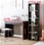 Kit Home Office com escrivaninha uma gaveta e estante aberta com prateleiras. - Imagem 3