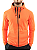 Blusão Moletom Zíper Laranja - Imagem 1